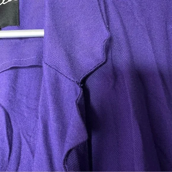 Talula Aritzia blazer purple business casual rare retro 2000s y2k. Size 2. - Picture 4 of 8